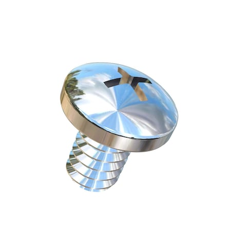 Allied Titanium #4-40 x 3/16 in Phillips Pan Machine Screw, Plain Titanium 0076568